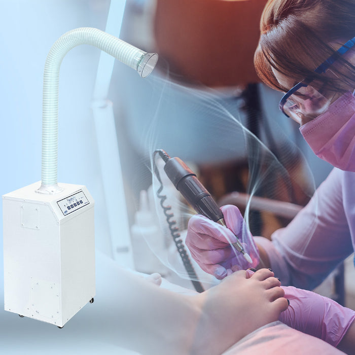 HealthyAir Source Capture Air Purifier for Podiatry and Medical Pedicure Dry Pedicure