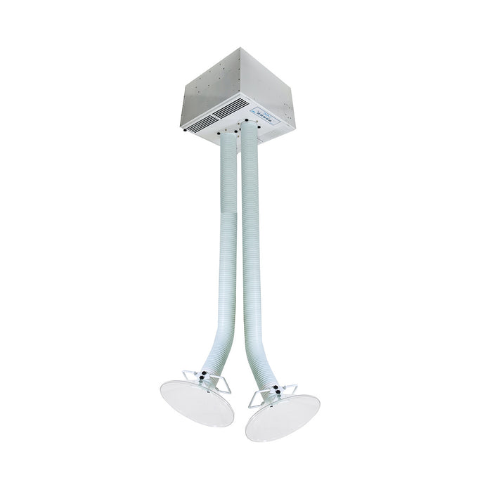 Ceiling Mount Source Capture System Air Exhaust System Fume Extractor Local Exhaust Ventilation Nail Salon Ventilation System