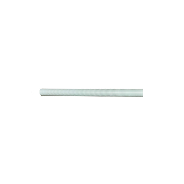 White Flex Hose for Connection to Exhaust Duct for Source Capture Outside Ventilation System