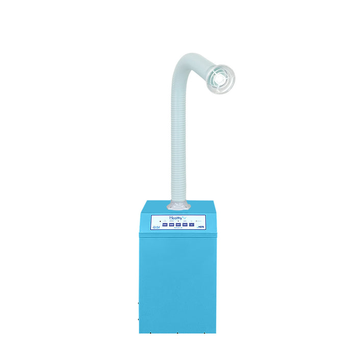 HealthyAir Nail Salon Source Capture System Nail Salon Local Exhaust Ventilation System - Single Station Fan-Filter Exhauster