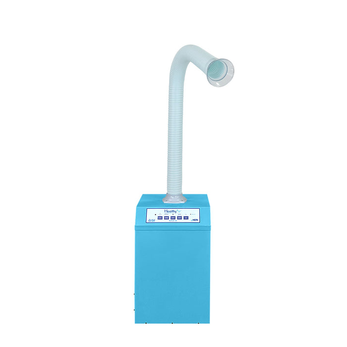HealthyAir Nail Salon Source Capture System Nail Salon Local Exhaust Ventilation System - Single Station Fan-Filter Exhauster