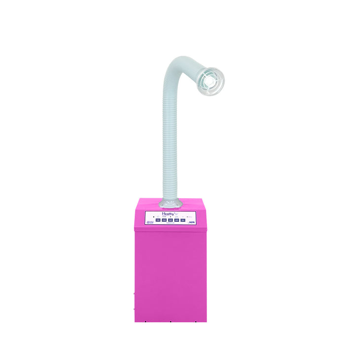 HealthyAir Nail Salon Source Capture System Nail Salon Local Exhaust Ventilation System - Single Station Fan-Filter Exhauster
