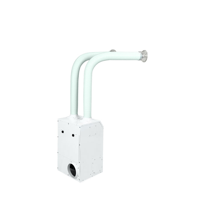 HealthyAir Nail Salon Source Capture System Dual Station Nail Salon Ventilation System for Local Exhaust