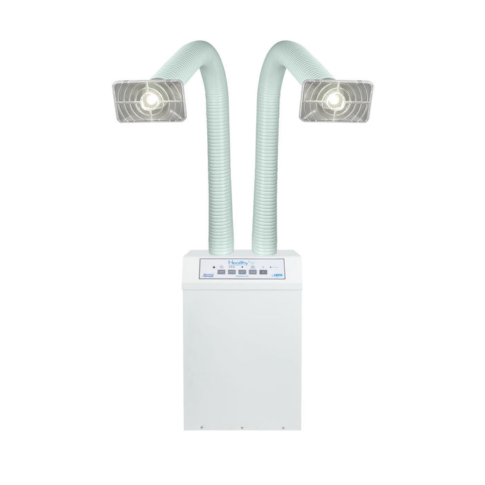 HealthyAir Nail Salon Source Capture Ventilation | Dual Station