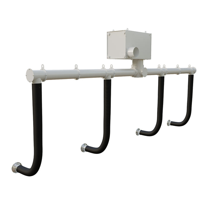 HealthyAir Ceiling-Mount Local Exhaust Ventilation System Nail Salon Source Capture System