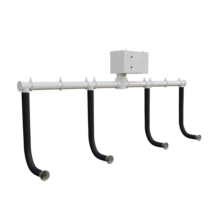 HealthyAir Ceiling-Mount Local Exhaust Ventilation System Nail Salon Source Capture System
