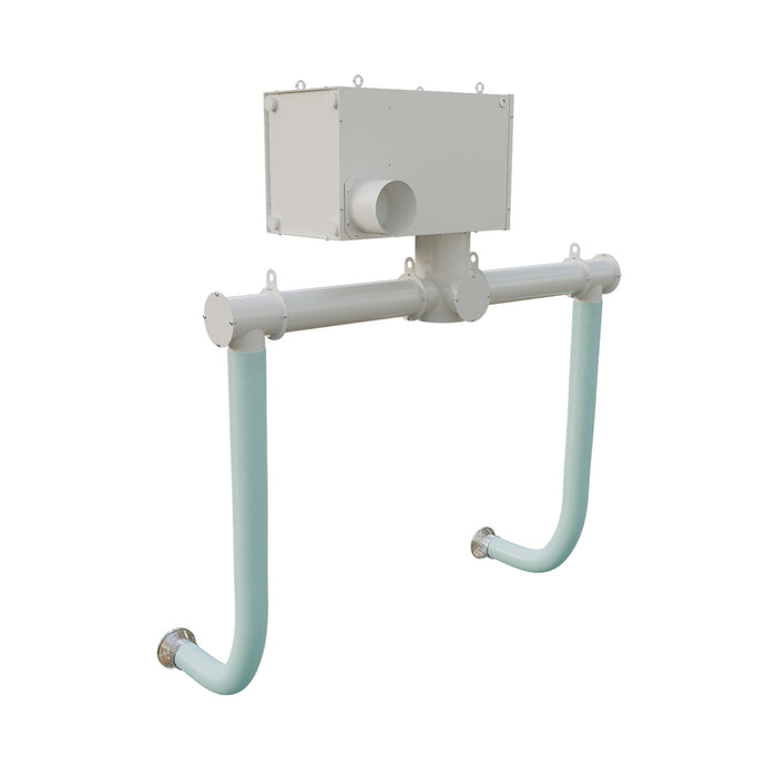 HealthyAir Ceiling-Mount Local Exhaust Ventilation System Nail Salon Source Capture System