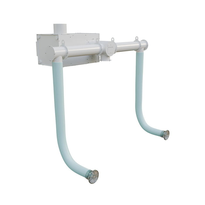 HealthyAir Wall-Mount Local Exhaust Ventilation System Nail Salon Source Capture System