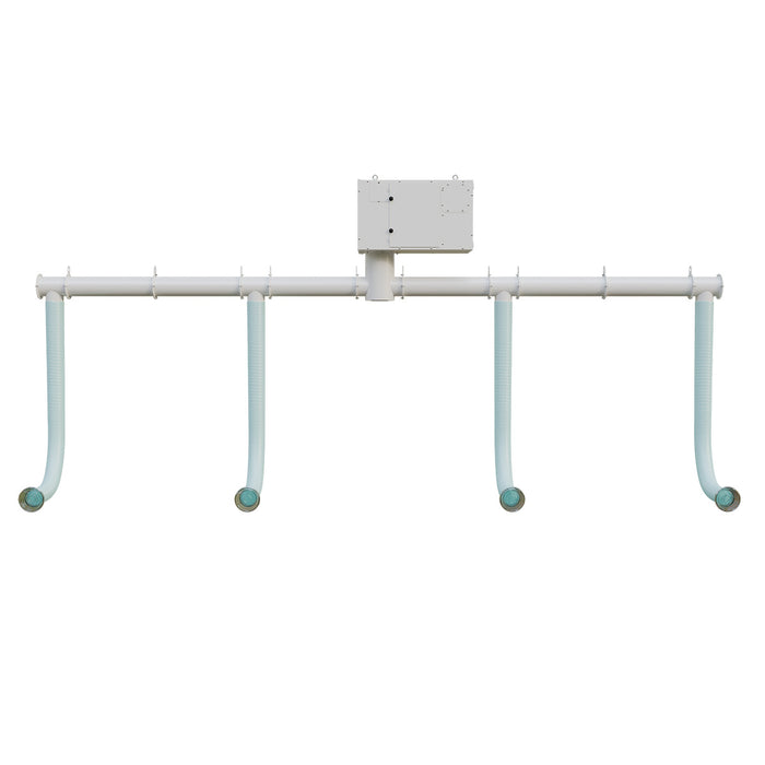 HealthyAir Ceiling-Mount Local Exhaust Ventilation System Nail Salon Source Capture System