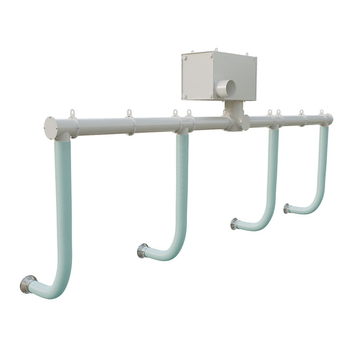 HealthyAir Ceiling-Mount Local Exhaust Ventilation System Nail Salon Source Capture System