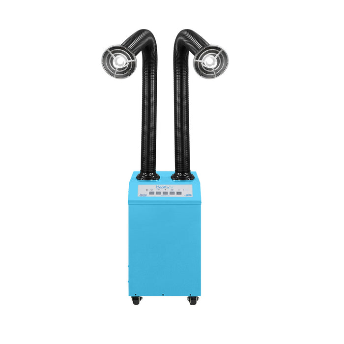HealthyAir Source Capture Air Purifier Outside Ventilation Local Exhaust Ventilation Salon Source Capture System IMC Compliance Nail Salon Ventilation System
