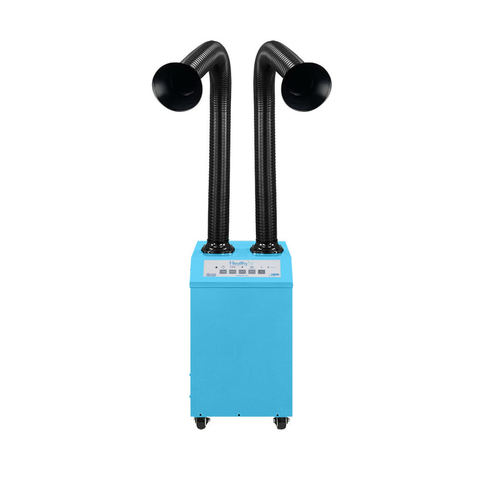 HealthyAir Source Capture Air Purifier Outside Ventilation Local Exhaust Ventilation Salon Source Capture System IMC Compliance Nail Salon Ventilation System