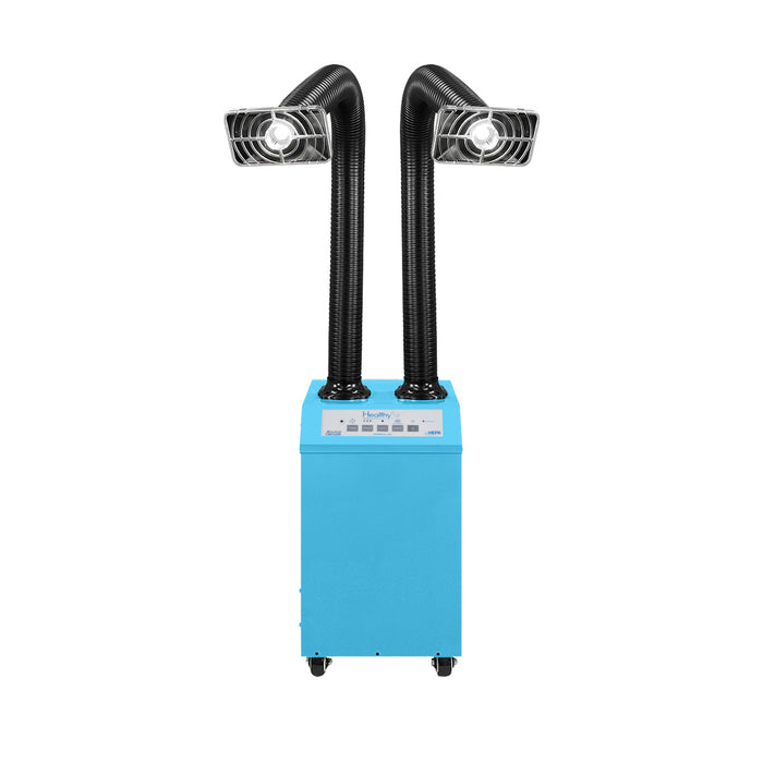 HealthyAir Source Capture Air Purifier Outside Ventilation Local Exhaust Ventilation Salon Source Capture System IMC Compliance Nail Salon Ventilation System