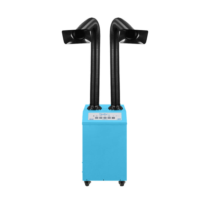 HealthyAir Source Capture Air Purifier Outside Ventilation Local Exhaust Ventilation Salon Source Capture System IMC Compliance Nail Salon Ventilation System