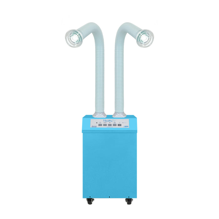 HealthyAir Source Capture Air Purifier Outside Ventilation Local Exhaust Ventilation Salon Source Capture System IMC Compliance Nail Salon Ventilation System