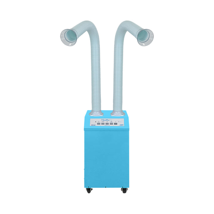 HealthyAir Source Capture Air Purifier Outside Ventilation Local Exhaust Ventilation Salon Source Capture System IMC Compliance Nail Salon Ventilation System