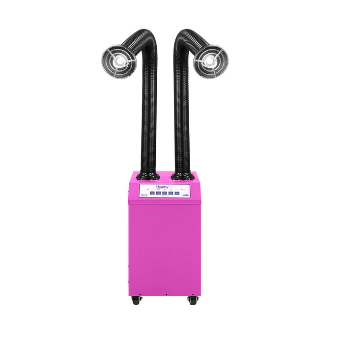 HealthyAir Source Capture Air Purifier Outside Ventilation Local Exhaust Ventilation Salon Source Capture System IMC Compliance Nail Salon Ventilation System