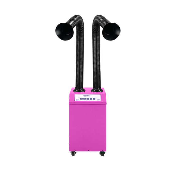 HealthyAir Source Capture Air Purifier Outside Ventilation Local Exhaust Ventilation Salon Source Capture System IMC Compliance Nail Salon Ventilation System