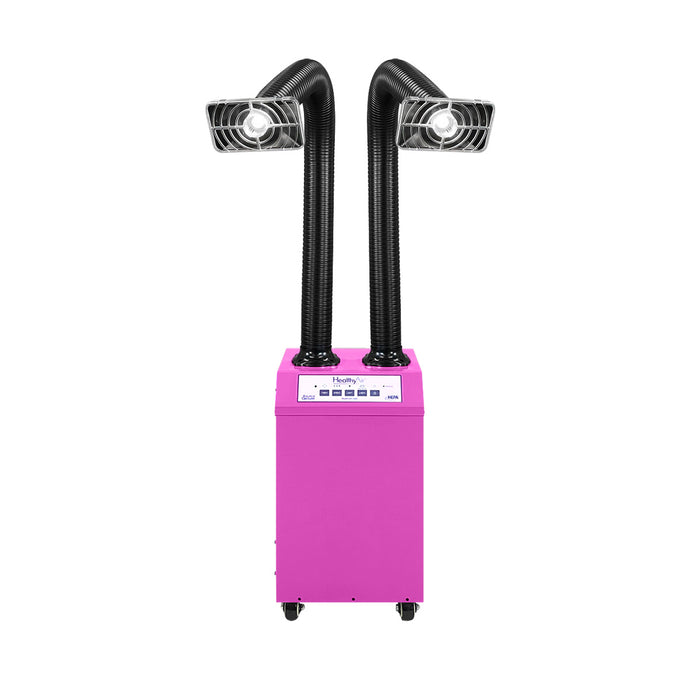 HealthyAir Source Capture Air Purifier Outside Ventilation Local Exhaust Ventilation Salon Source Capture System IMC Compliance Nail Salon Ventilation System