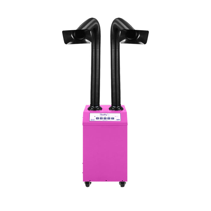HealthyAir Source Capture Air Purifier Outside Ventilation Local Exhaust Ventilation Salon Source Capture System IMC Compliance Nail Salon Ventilation System