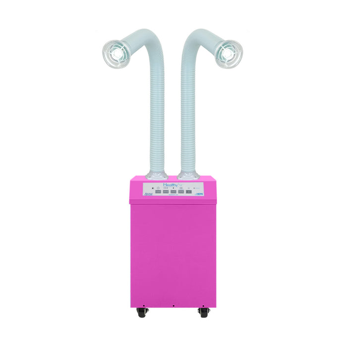 HealthyAir Source Capture Air Purifier Outside Ventilation Local Exhaust Ventilation Salon Source Capture System IMC Compliance Nail Salon Ventilation System