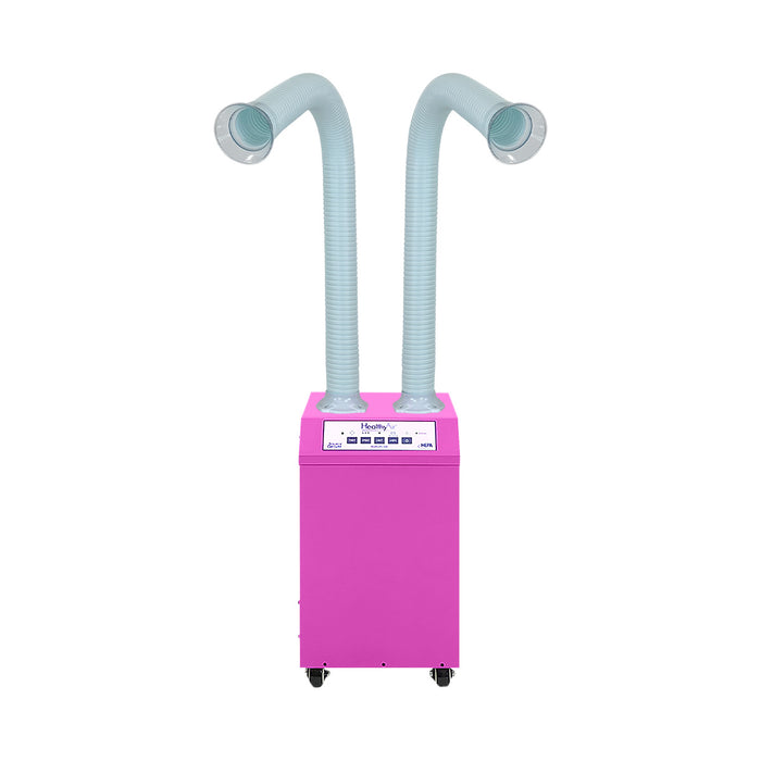 HealthyAir Source Capture Air Purifier Outside Ventilation Local Exhaust Ventilation Salon Source Capture System IMC Compliance Nail Salon Ventilation System