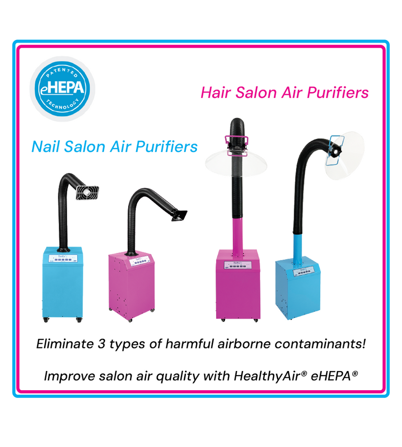 Nail salon air purifier hair salon air purifier salon air purifier