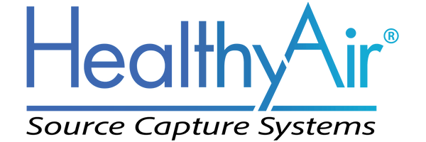 HealthyAir eHEPA Source Capture Systems capture airborne contaminants in commercial settings to reduce occupational health hazards