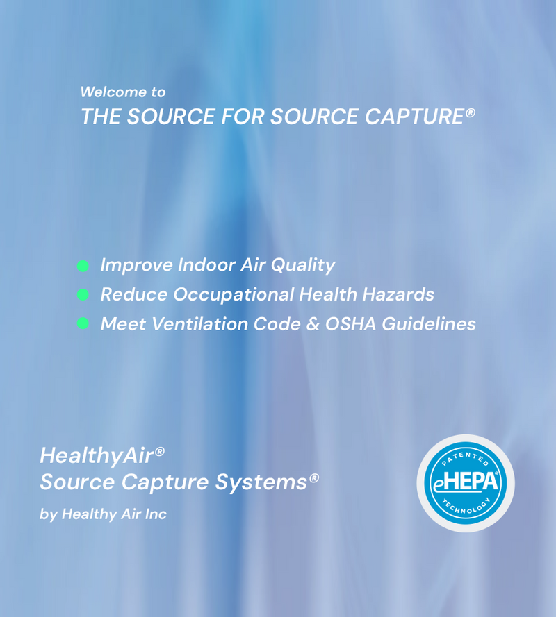 Source Capture Systems for Salon Air Purification and Local Exhaust Ventilation