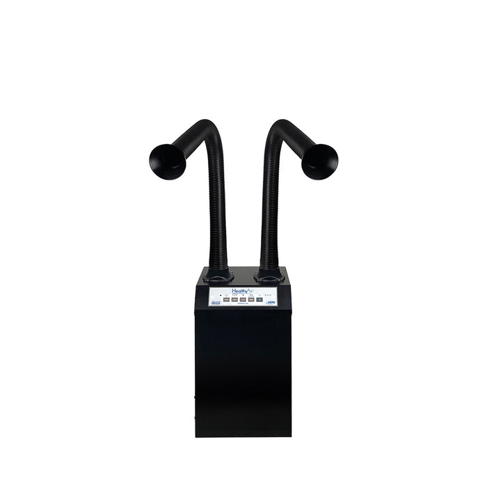 HealthyAir Nail Salon Source Capture System Nail Salon Local Exhaust Ventilation System - Dual Station