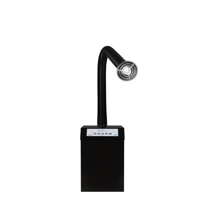 HealthyAir Nail Salon Source Capture System Nail Salon Local Exhaust Ventilation System - Single Station Fan-Filter Exhauster
