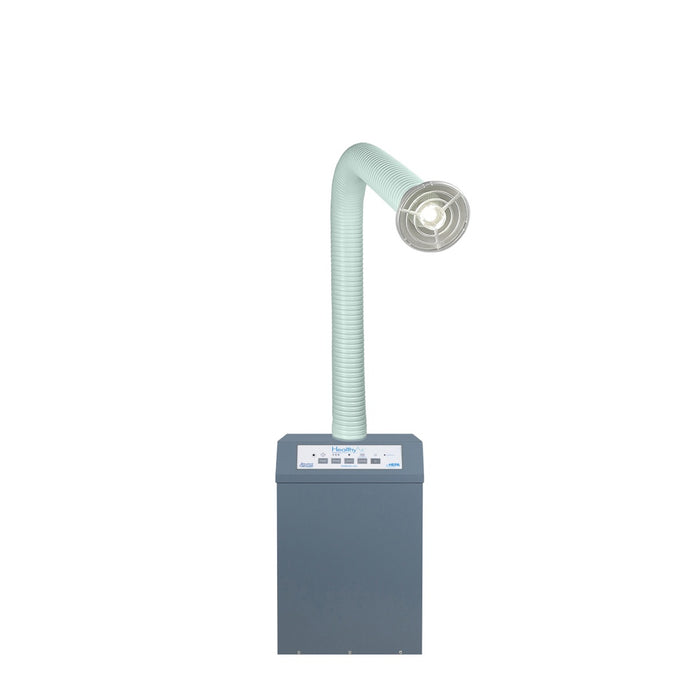 HealthyAir Nail Salon Source Capture System Nail Salon Local Exhaust Ventilation System - Single Station Fan-Filter Exhauster