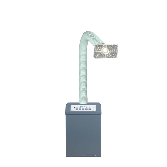 HealthyAir Nail Salon Source Capture System Nail Salon Local Exhaust Ventilation System - Single Station Fan-Filter Exhauster