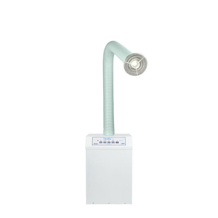 HealthyAir Nail Salon Source Capture System Nail Salon Local Exhaust Ventilation System - Single Station Fan-Filter Exhauster