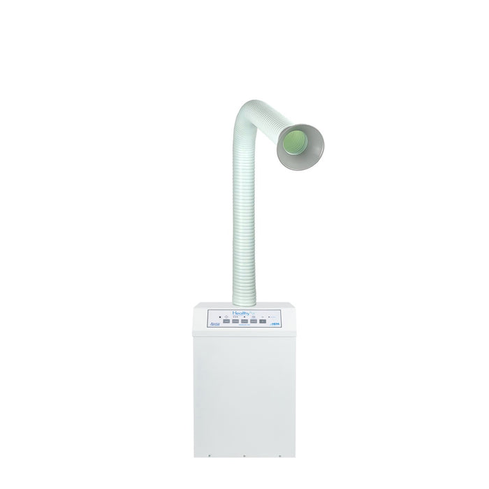 HealthyAir Nail Salon Source Capture System Nail Salon Local Exhaust Ventilation System - Single Station Fan-Filter Exhauster