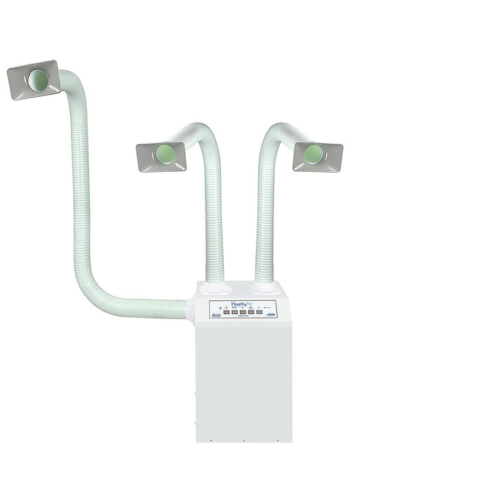 HealthyAir® Source Capture Fan-Filter Exhauster - Triple Nail Station