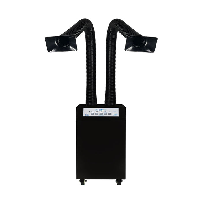 HealthyAir Source Capture Air Purifier Outside Ventilation Local Exhaust Ventilation Salon Source Capture System IMC Compliance Nail Salon Ventilation System