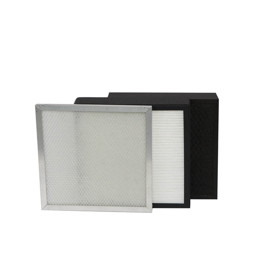 HealthyAir® Series 1111 Filters Fume Extractor HEPA activated carbon filter pre-filter eHEPA electrostatic filtration air cleaner machine