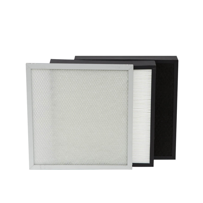 HealthyAir® Series 1213 Filters Fume Extractor HEPA activated carbon filter pre-filter eHEPA electrostatic filtration air cleaner machine