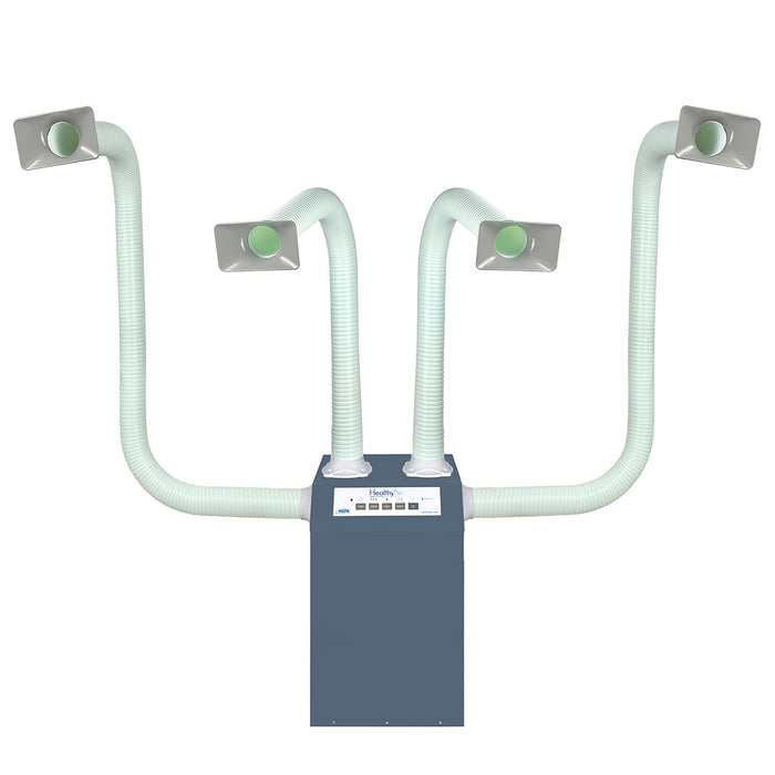 HealthyAir® Nail Salon Source Capture Fan-Filter Exhauster