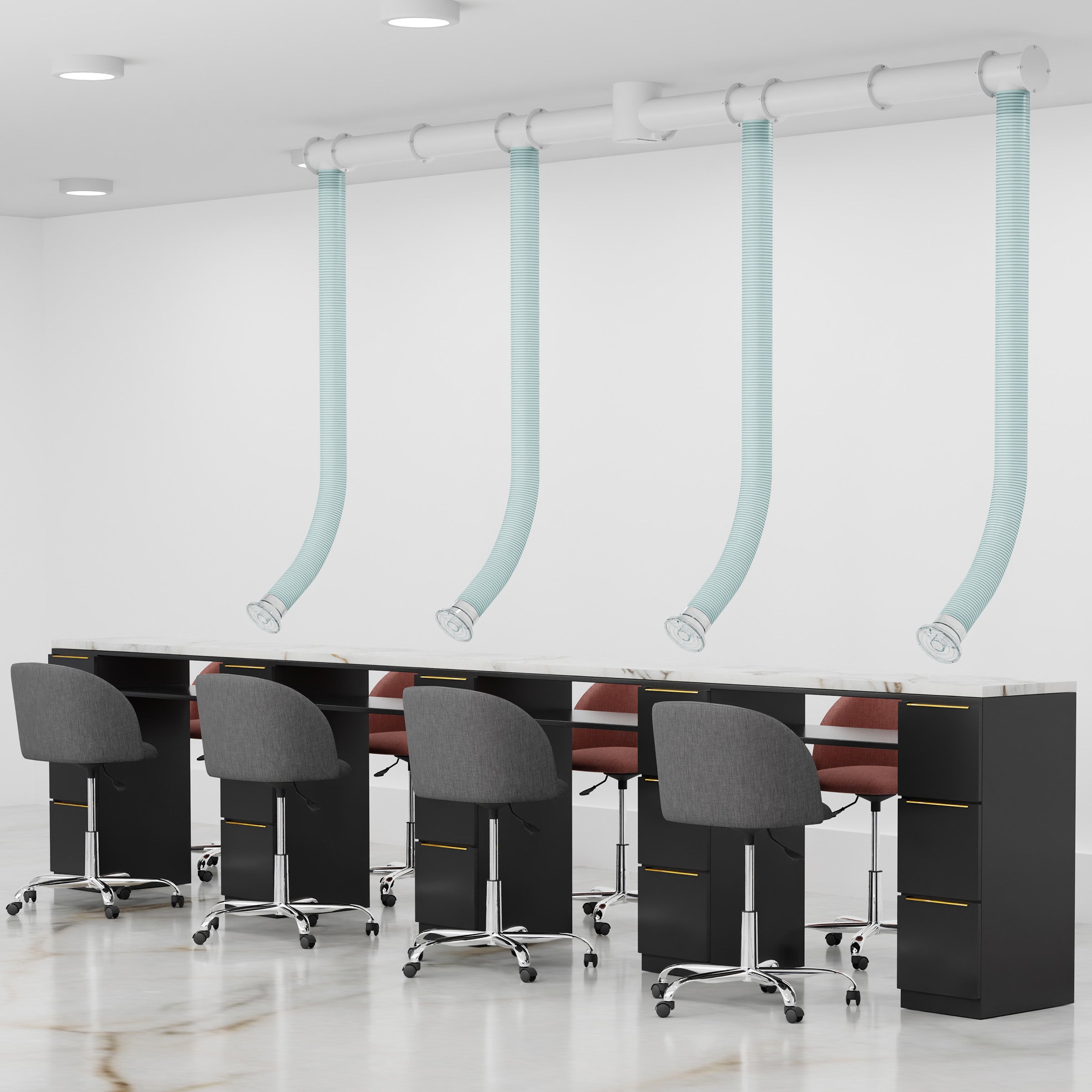 Ceiling-Mount Source Capture Ventilation Systems for Nail Salons ...