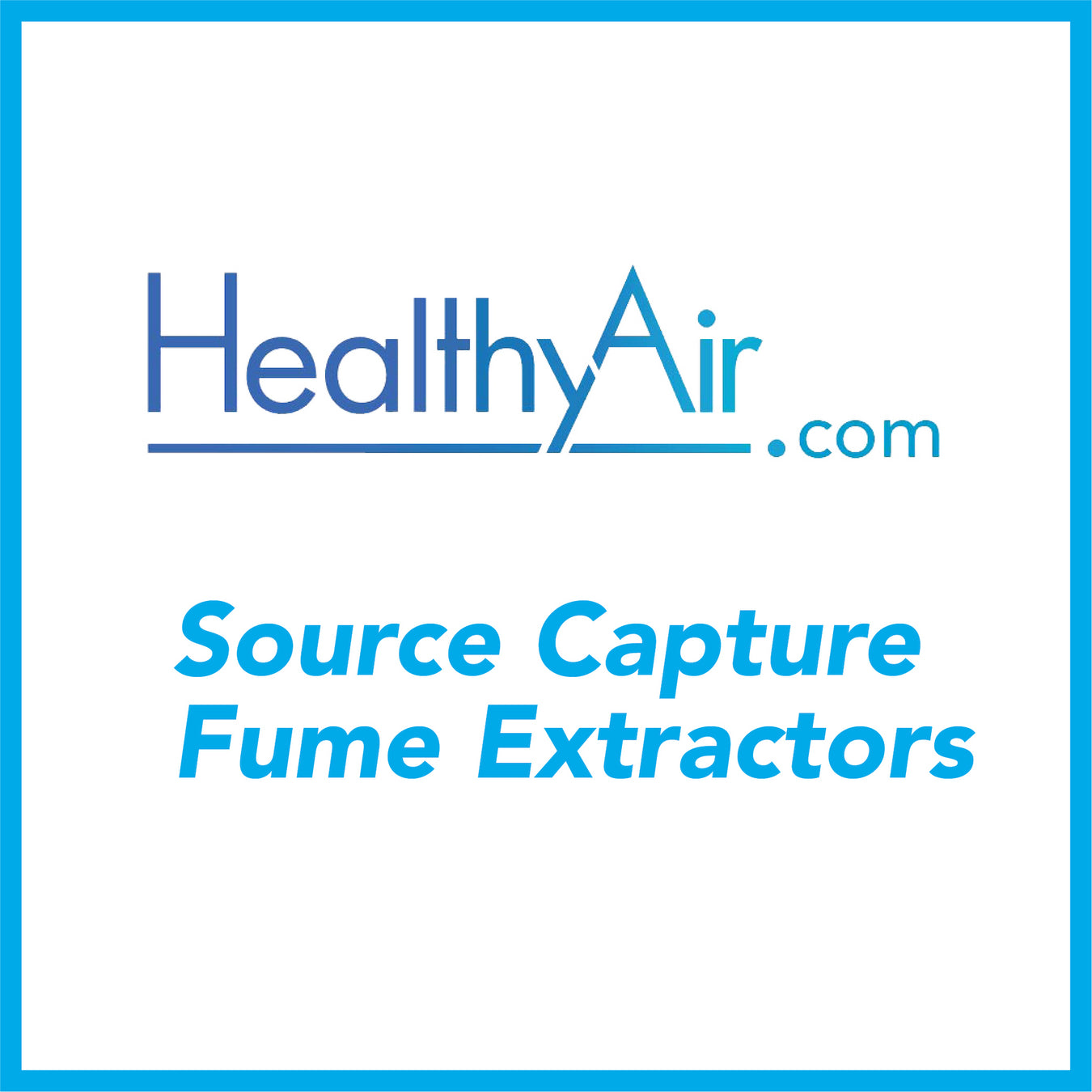 Source Capture Fume Extractors