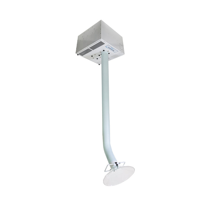 
  
  Ceiling Mount Source Capture System Air Exhaust System Fume Extractor Local Exhaust Ventilation Nail Salon Ventilation System
  
