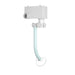 
  
  Ceiling-mounted fume extractor with flexible hose arm for capturing airborne pollutants at the source in commercial, studio, salon or laboratory settings
  
