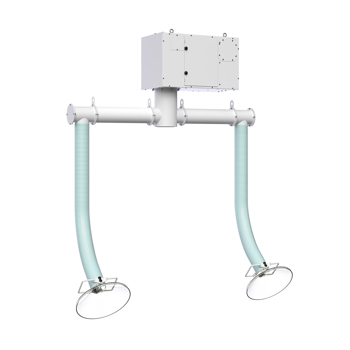 Ceiling Mounted Local Extractor HealthyAir Ceiling-Mount Source Capture Fume Extractor | eHEPA Filter ...