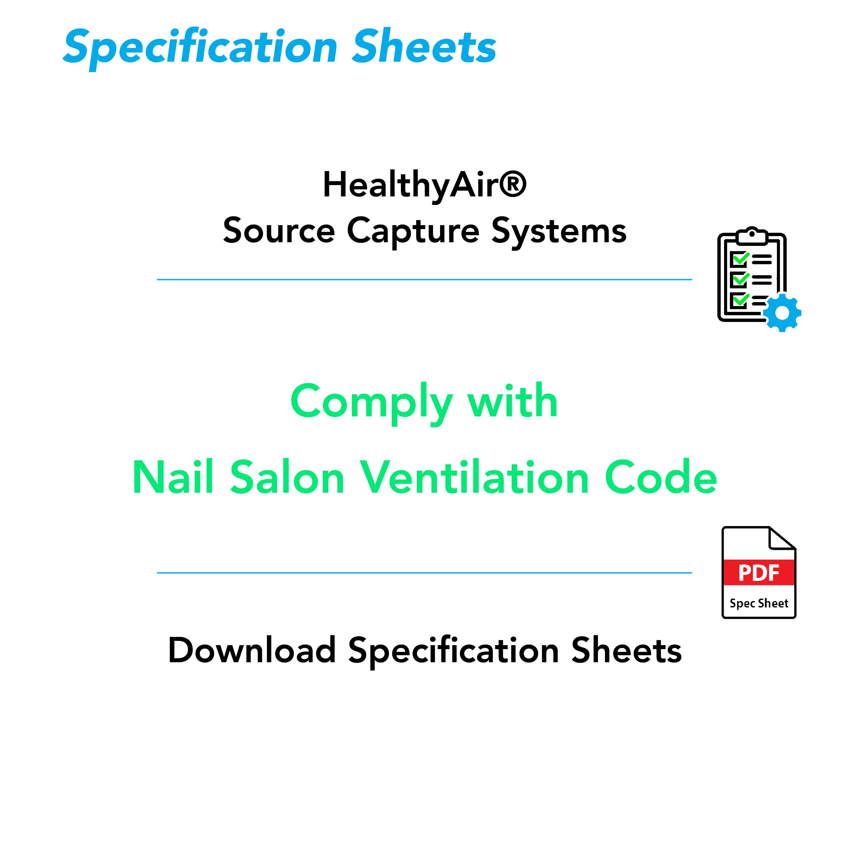 HealthyAir® Product Specifications